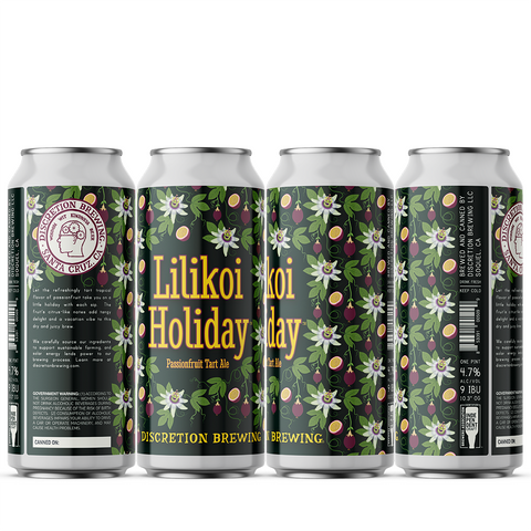 Lilikoi Holiday Passionfruit Tart Ale 16oz (12 or 24 packs)