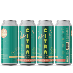 Hi Citra! Hazy IPA -- Discretion Brewing - Santa Cruz. CA